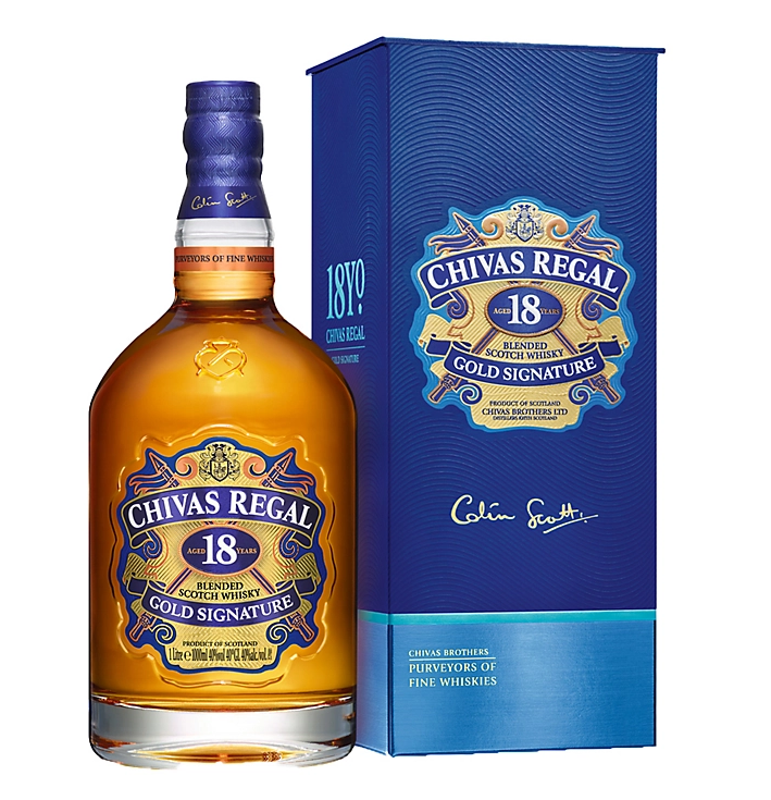 Chivas 18YO 700ml - Cellar Craft Wines Pte Ltd